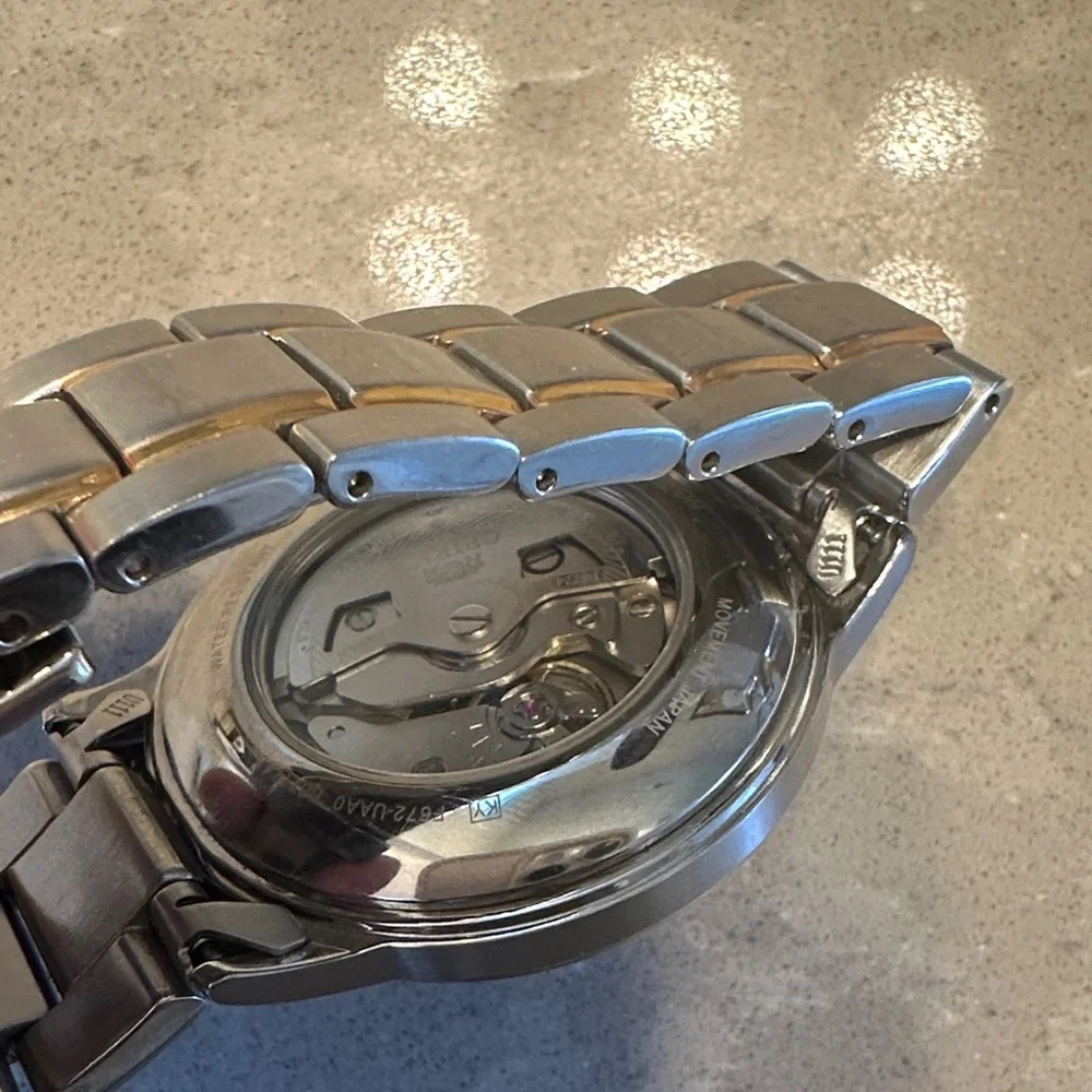 Orient Women's Silver and Gold Watch - Picture 3 of 3